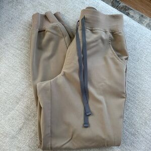 Figs high-waisted Zamora joggers scrub pants and Catarina one pocket scrub top